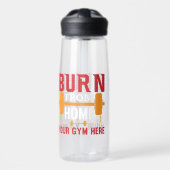 Motivierendes Heimtraining Trinkflasche (Vorne)