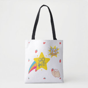 motivierendes inspirierendes Design Tasche