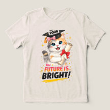 Motivierendes Katzen-Abschluss-T-Shirt