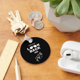 Motivierendes Metall-Schlüsselanhänger-Zitat Schlüsselanhänger