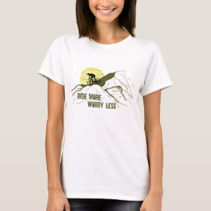 Motivierendes Mountainbike-Zitat - Lustiges Radfah T-Shirt