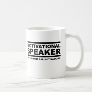 Motivierendes Nörgeln Lustiger Becher Kaffeetasse