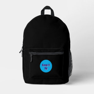 Motivierendes Rucksackdesign für den Sohn Bedruckter Rucksack