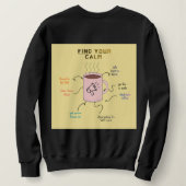 Motivierendes Text-Wrap-Design Sweatshirt (Design Rückseite)