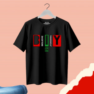 Motivierendes Textdesign T-Shirt
