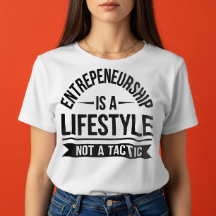 Motivierendes Unternehmer-Lifestyle-T-Shirt T-Shirt