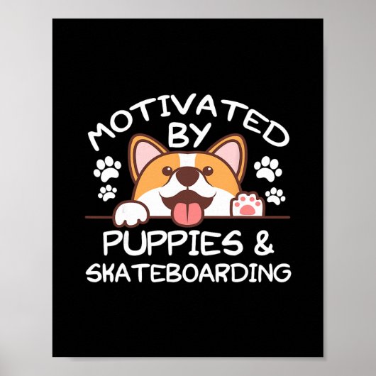 Motiviert Poster (Vorne)