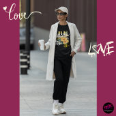 Motiviert sein durch Liebe nicht Hass T-Shirt