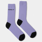 Motivierte AF-Frau trainiert Socken (Rechts)