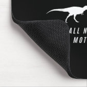 Motivierte Frauen Raptor Funny Runner Mousepad (Ecke)