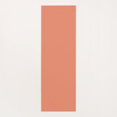 Motivierte rosa Rot Retro Custom Typografy Yogamatte (Rückseite)