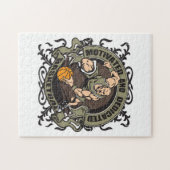 Motivierter Basketball Puzzle (Horizontal)