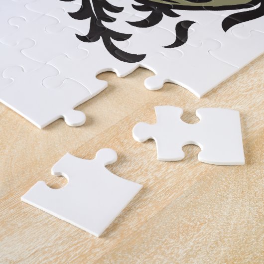 Motivierter Lacrosse Puzzle (Seite)