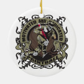 Motivierter Paintball Keramikornament (Hinten)