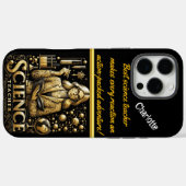 Motivierung des Lehrers für Naturwissenschaften im Case-Mate iPhone Hülle (Rückseite (Horizontal))