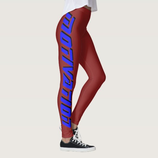 "MOTIVIERUNG" Leggings (Rechts)