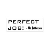 Motivierung von "PERFECT JOB!" Lehrerin Rubber Bri Gummistempel (Prägung)