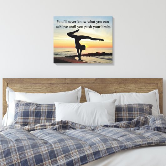 MOTIVIERUNGSGYMNAST LEINWANDDRUCK (Insitu (Schlafzimmer))