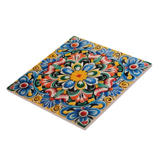 Motivmuster im mexikanischen Stil Fliese (Seite)