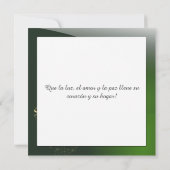 Motivo navideño verde con arbol de navidad V2,0 (Rückseite)