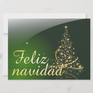 Motivo navideño verde con arbol de navidad V2,0