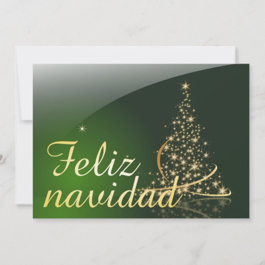 Motivo navideño verde con arbol de navidad V2,0 (Vorderseite)