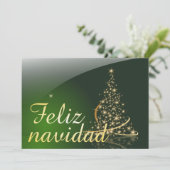 Motivo navideño verde con arbol de navidad V2,0 (Stehend Vorderseite)