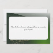 Motivo navideño verde con arbol de navidad V2,0 (Rückseite)