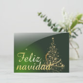 Motivo navideño verde con arbol de navidad V2,0 (Stehend Vorderseite)