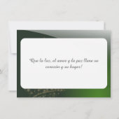 Motivo navideño verde con arbol de navidad V2,0 (Rückseite)