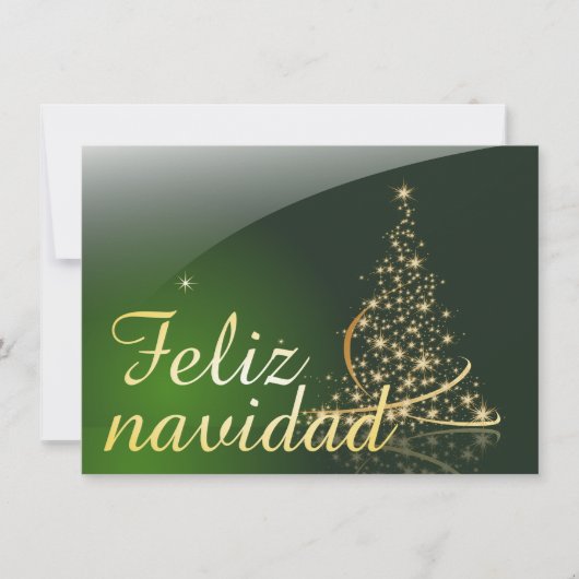 Motivo navideño verde con arbol de navidad V2,0 (Vorderseite)