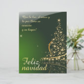 Motivo navideño verde con arbol de navidad V2,0 (Stehend Vorderseite)