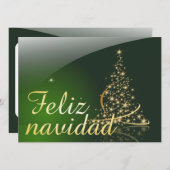 Motivo navideño verde con arbol de navidad V2,0 (Vorne/Hinten)