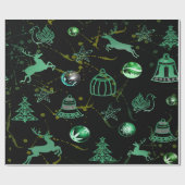 Motivos navideños geschenkpapier (Flach)