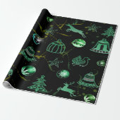 Motivos navideños geschenkpapier (Ungerollt)