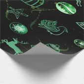 Motivos navideños geschenkpapier (Ecke)