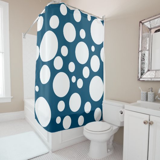 Motivschleife Duschvorhang (Beispiel)