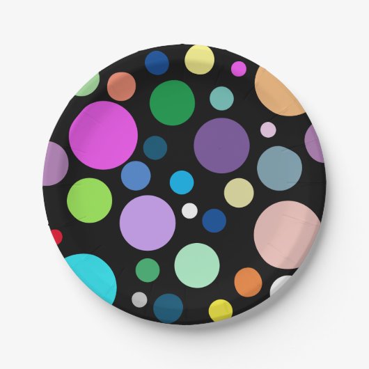 Motivschleife Pappteller (Vorderseite)