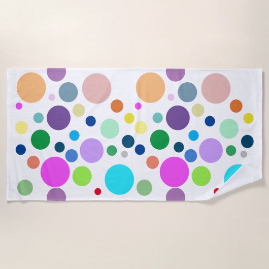 Motivschleife Strandtuch (Vorderseite)