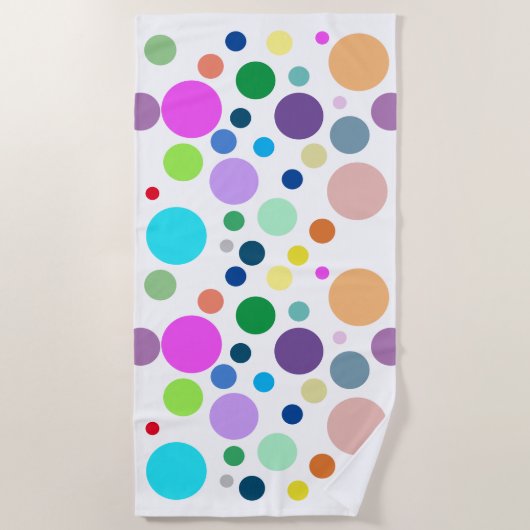 Motivschleife Strandtuch (Vorderseite)