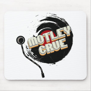Mötley Crüe Vinyl Vintage Ästhetik Mousepad