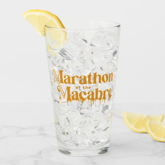 MOTM24 Pint-Glas - Orange Glas (Vorderseite Ice)