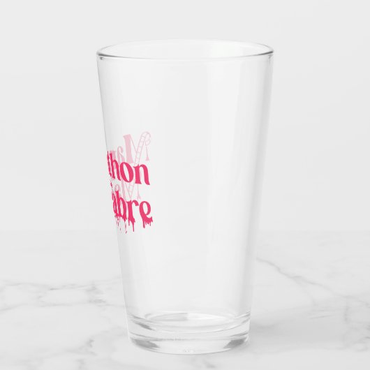 MOTM24 Pint-Glas - Rosa Glas (Links)