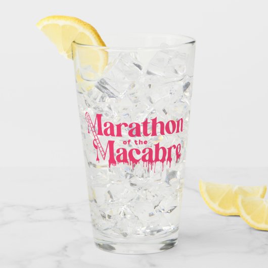 MOTM24 Pint-Glas - Rosa Glas (Vorderseite Ice)