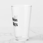MOTM24 Pint-Glas - Schwarz Glas (Links)