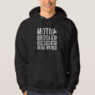 Moto Brother Supportive Motocross Brother Hoodie