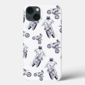 Moto Cross Case-Mate iPhone Hülle (Rückseite)