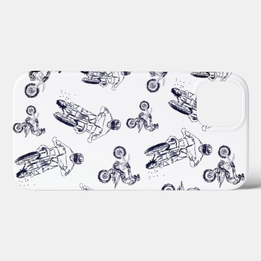 Moto Cross Case-Mate iPhone Hülle (Rückseite (Horizontal))