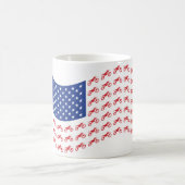 mOTO-cROSS-fLAG-wAVE Kaffeetasse (Mittel)