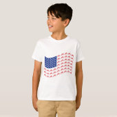mOTO-cROSS-fLAG-WELLE T-Shirt (Vorne ganz)